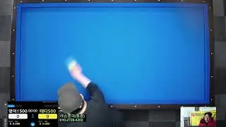 까치산팀 당구TV님의 라이브 방송(1월21일)