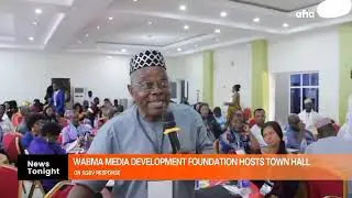 WABMA Media Foundation Holds Town Hall on SGBV Response