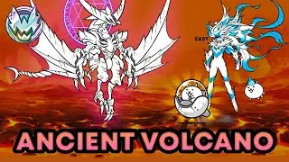ANCIENT VOLCANO Final Area - Jinfore Volcano | The Battle Cats