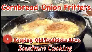 Cornbread N Onion Fritters