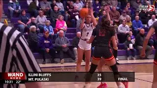 Mt. Pulaski girls improve to 20-0 with win in overtime