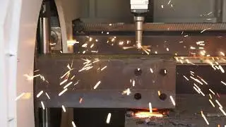 Angle Steel Laser Cutting Machine Tube Cutting #acmelaser