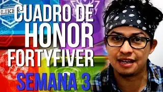 CUADRO DE HONOR SEMANA 3 - NOTICIAS RAMREYES45