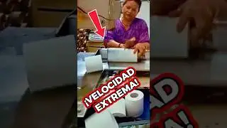 &iquest;C&oacute;mo cortan el papel higi&eacute;nico en las f&aacute;bricas? #shorts