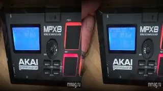 mmag.ru: AKAI MPX8 компактный сэмплер, видео обзор 3d