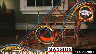 Sorcerer's Eclipse Roller Coaster - Mansion Athletics