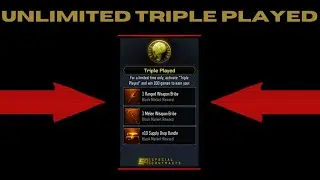 *NEW* BO3 UNLIMITED TRIPLE PLAYED GLITCH! HOW TO GET FREE DLC WEAPONS IN BO3! BO3 GLITCHES!
