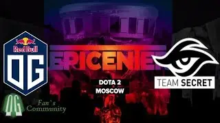 OG vs Secret - Game 1 - EPICENTER Major 2019 Europe Closed Qualifier - Group Stage.