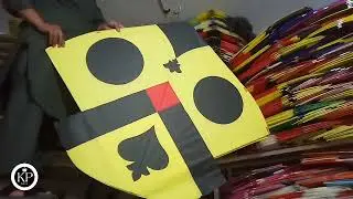 New Fancy Kites and Patangs in Peshawar Yaqatoot Markets