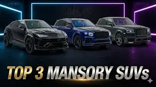 Top 3 Mansory Luxury SUVs of 2025 — Extreme Custom Builds!