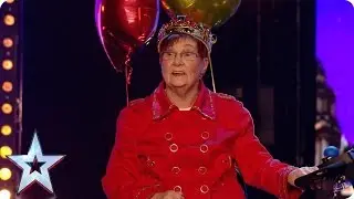 Mary Osbourne&rsquo;s Queen medley is out of time| Britain&rsquo;s Got More Talent 2017