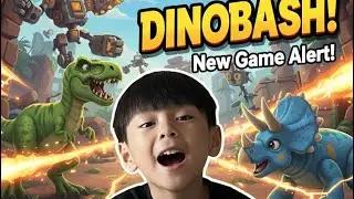 Can I Save the Dino Eggs? 🥚Playing Dino Bash Game #dinobash