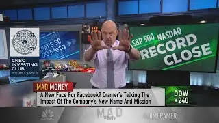 Jim Cramer on Facebook's name change and Apple, Amazon quarterly results