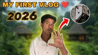 My First Vlog 2026 ❤️|| 365 Days Daily Vlogs Challenge || #vlog #video #2026 