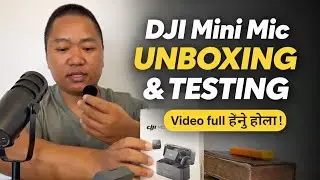 DJI Mini Mic Unboxing | Best Wireless Mic for Vlogging?