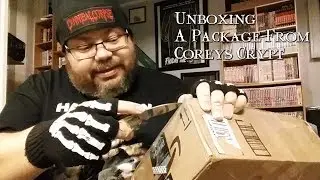 Unboxing A Package From Coreys Crypt