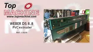 WEBER DS 8.8 PVC extruder used