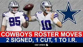 BREAKING: John Ridgeway Cut, Tarell Basham To IR, Cooper Rush + Brett Maher Signed | Cowboys News