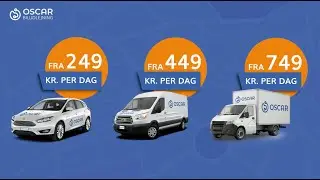 Lokal biludlejning i hele Danmark | Oscar