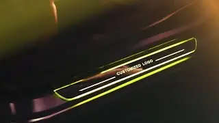 Custom Illuminated LED Door Sill Lights