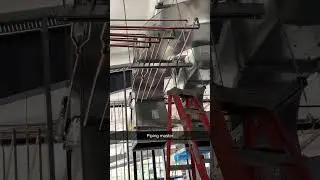 Daikin VRF install. 😍🔥 #hvac #construction #piping #contractor
