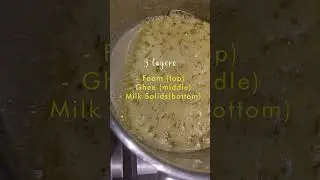 How to make pure clarified butter | Info in comment