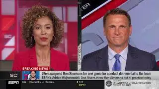 BREAKING NEWS Sixers Suspend Ben Simmons For Season Opener - Doc Rivers threw Ben out of practice