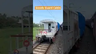 a Bogie Brake Van used by the Indian Railways 👮&zwj;♂️🚃 #shortvideo #shorts