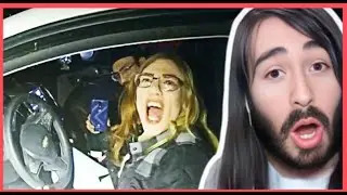 The Most Painful Traffic Stop Ever | Moistcr1tikal reacts to Code Blue Cam#penguinz0