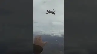 No Parachute Skydive - iconic Travis Pastrana. #nitrocircus #epic #skydiving #basejump #extreme