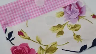 How To Make A Simple Fabric Envelope Using Hot Glue💌✂️🔥 #fairycraftworks #madeinmalaysia #handmade