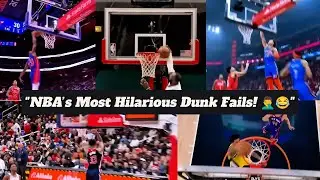 NBA&rsquo;s Most Hilarious Dunk Fails! #nba #video