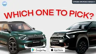 How are Citroen Aircross X & Basalt X different? | #MotorIncClips