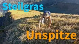 Im Steilgras zur UNSPITZE 🇦🇹 KLEINWALSERTAL | VORARLBERG | ÖSTERREICH