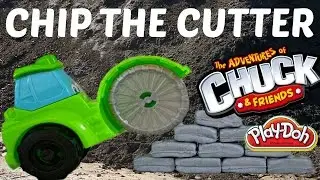 PLAY DOH TONKA CHIP THE CUTTER Chuck & Friends DIGGIN&rsquo; RIGS Fun With Play Dough!