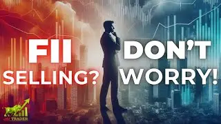 FII की बिकवाली?🥵Don't worry 😟 | #fiis #fii #fiiselling #stockmarket #nifty