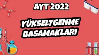 Yükseltgenme Basamakları | AYT Kimya 2022 #hedefekoş