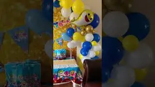 Baby Shark Birthday Decor Idea #babyshark #birthday #ideas