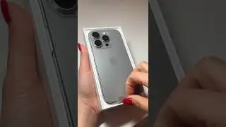 Iphone 15 Pro Unboxing | asmr