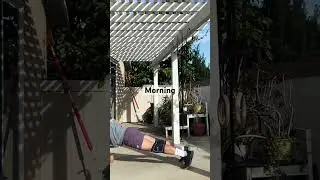 My morning sacred routine #kharra #kharreans #morningroutine #workoutathome