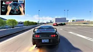 1600hp Toyota Supra A80 | Ultra Realistic TCoff - Assetto Corsa | Logitech Gameplay