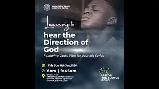Learning to hear the direction of God || First Service ||11th Jan , 2026