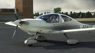 Test flying the DA40 TDI in Microsoft Flight Simulator