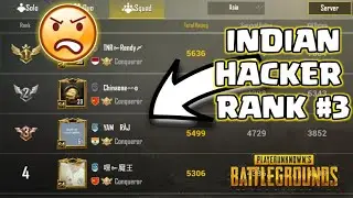 Indian Hacker At Rank #3 PUBG FT. MORTAL GAMING || Hacker VS Mortal Gaming