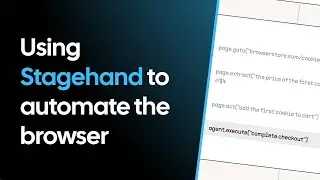 Give your AI a browser with Stagehand