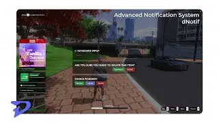 Dexium Advanced Notification System |  FiveM | [ESX/QB/OX/STANDALONE]