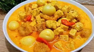 Masak Hemat Menu Sedap - Resep Sayur Tempe Kuah Santan