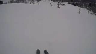 Buck Black Diamond at Crystal Mountain Michigan| Spring Skiing