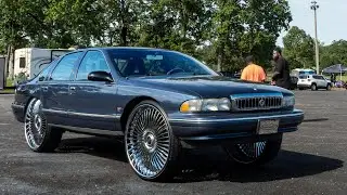 BLOCKFEST CARSHOW  GADSDEN ALABAMA HANGOUT BIG RIMS / AMAZING WHIPZ CANDY PAINT pt 1