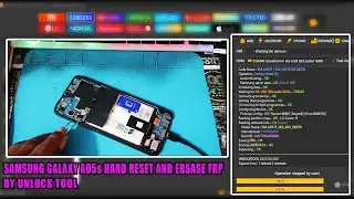 SAMSUNG GALAXY A05s HARD RESET AND ERASE FRP UNLOCK PASSWORD BYPASS ACCOUNT GOOGLE BY UNLOCK TOOL